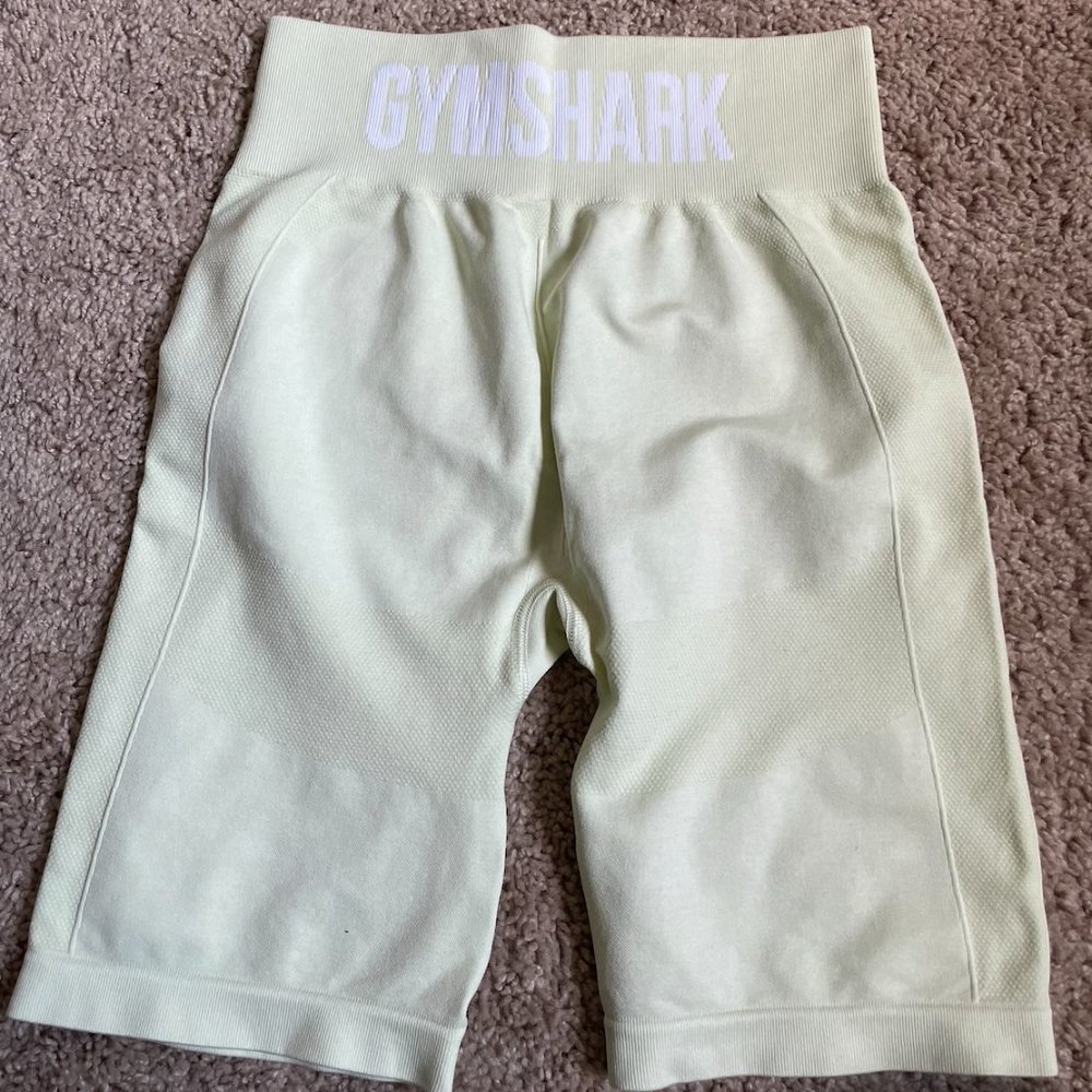 COPY - Gymshark Flex Cycling Shorts Light Green Size L